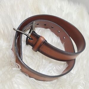 Original Penguin Casual Brown Leather Belts🌴